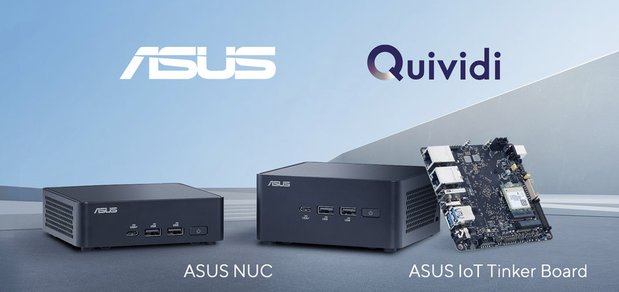 ASUS and Quividi Forge Strategic Partnership